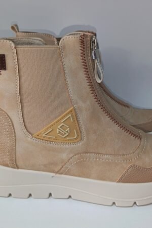 BOTA PARA MUJER CASUAL CON CREMALLERA