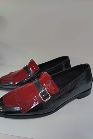 ZAPATO MUJER ESTILO MOCASIN PIEL CHAROL