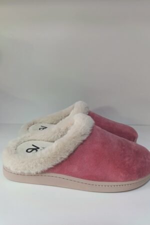 ZAPATILLA PARA MUJER CON RIBETE DE PELO SALVI
