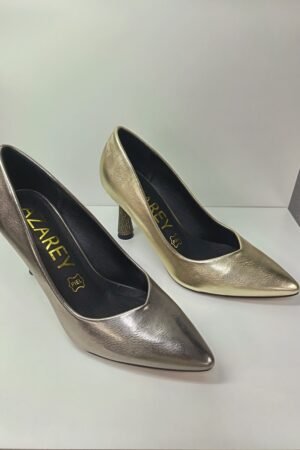 ZAPATO MUJER VESTIR TACON BRILLOS AZAREY